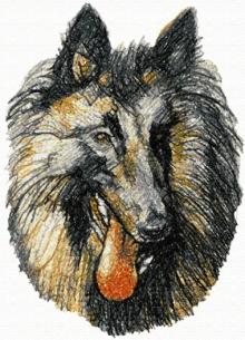 German Shepard Embroidery Design - Welcome to GreatNotions.com