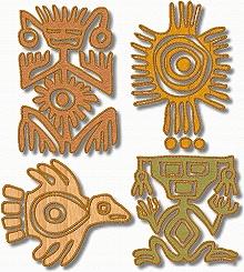 Southwestern Motif Applique Set