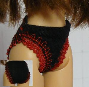 Panties for 12-inch Doll in-the-Hoop (ITH)