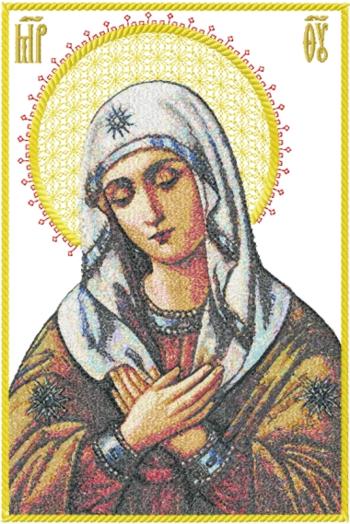 Orthodox Icon Holy Virgin Eleusa