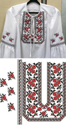 Folk Blouse Embellishment Set