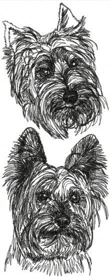 Silky Terrier (Australian Silky Terrier) Set