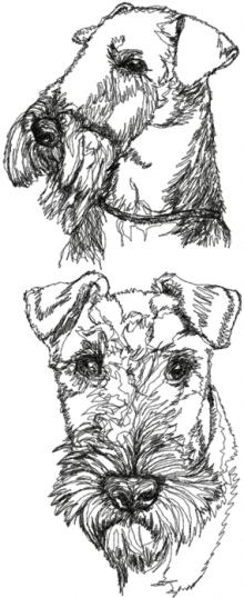 Airedale Terrier Set