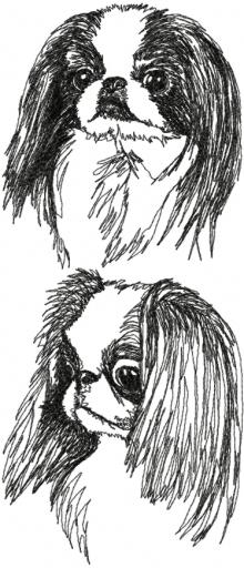 Japanese Chin (Japanese Spaniel) Set