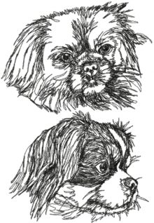 Tibetan Spaniel Set