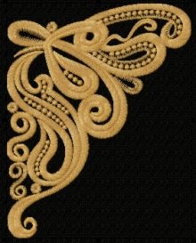 Neckline Embellishment Beauty Motif