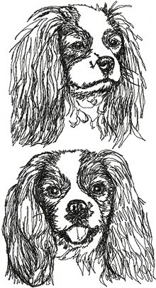 Cavalier King Charles Spaniel Set