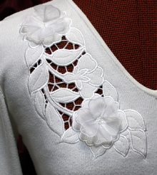 Wild Rose Cutwork Lace