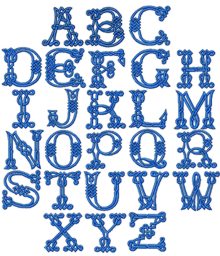 Celtic Alphabet 