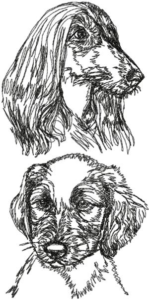 Afghan Hound Set