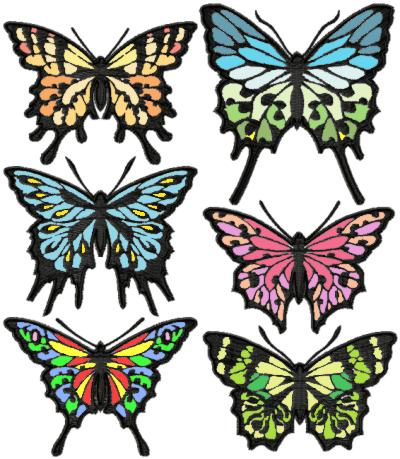 Applique Butterfly Set
