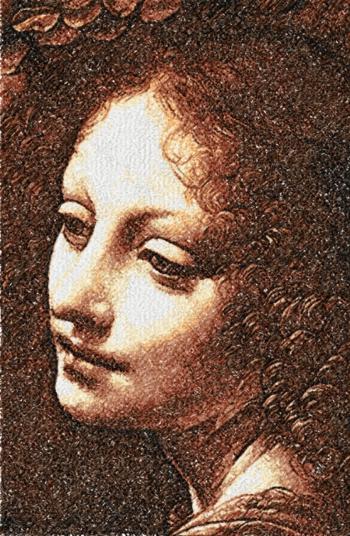 Head of an Angel by Leonardo da Vinci