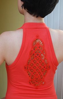 Celtic Cutwork Lace Insert