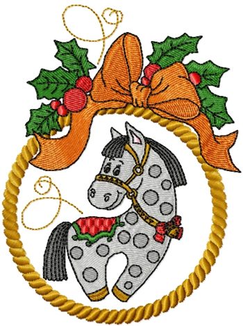 Little Horse Christmas Ornament