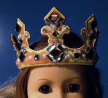 Crown in-the-Hoop for American Girl Doll
