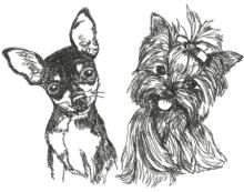 Your Pet Set (Toy Terrier and Yorki)