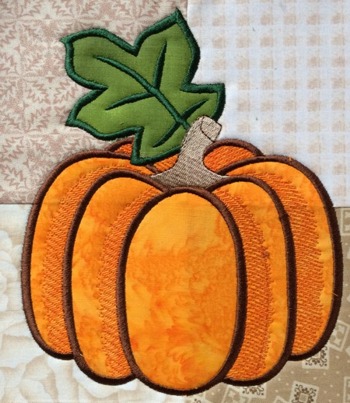 Pumpkin Applique