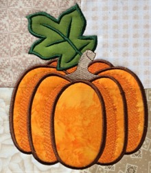 Pumpkin Applique