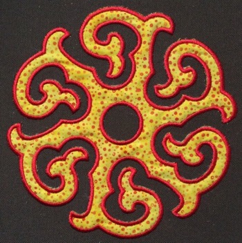 Sun Mandala Applique