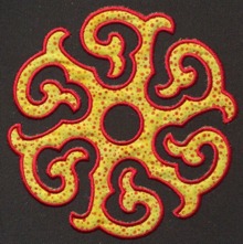 Sun Mandala Applique