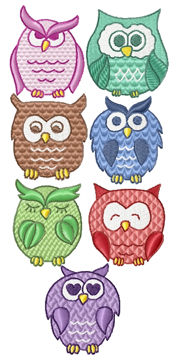 Cute Owl Set