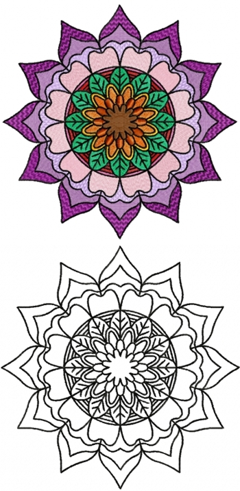 Mandala Flower