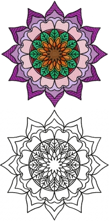 Mandala Flower