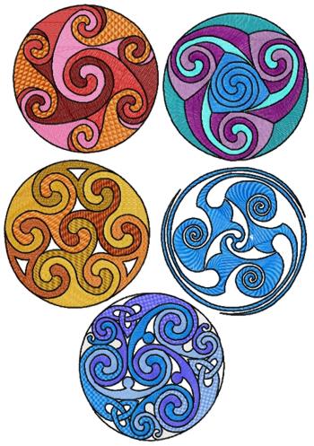 Celtic Spiral Set