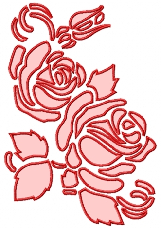 Rose Applique