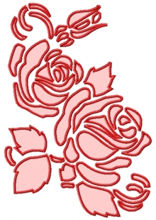 Rose Applique