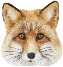Red fox Machine Embroidery Design
