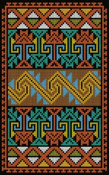 Mexican Beadwork Motif