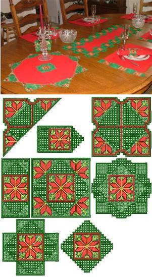 Christmas Hardanger FSL Set