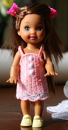 FSL Summer Dress for 4-in Dolls