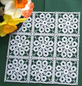 FSL Crochet Windmill Doily