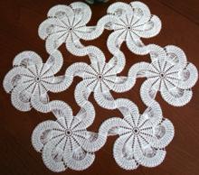 FSL Crochet Spiral Doily Set