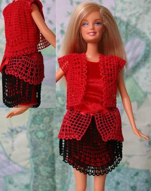 FSL Crochet Summer Garments for 12-in. Dolls
