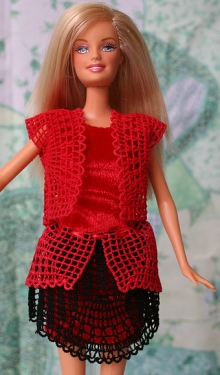 FSL Crochet Summer Garments for 12-in. Dolls