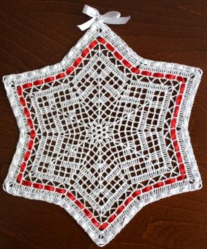 FSL Crochet Star Doily II