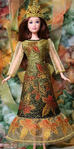 FSL Maple Leaf Dress for 12-inch Dolls