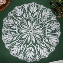 FSL Crochet Sprig Doily Set