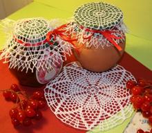 FSL Crochet Flower Doily Set