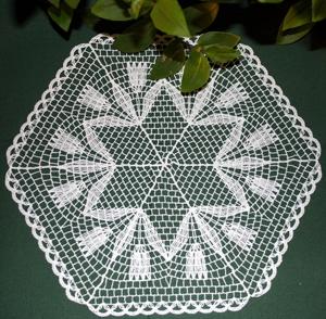 FSL Crochet Tulip Doily