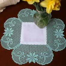 FSL Crochet Clover Doily