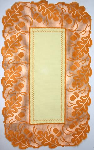 FSL Crochet Oak Leaf Border and Insert Set