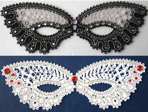 FSL Battenberg Masquerade Lace Mask Set