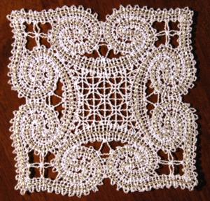 FSL Battenberg Square Lace Motif