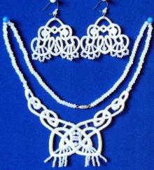 FSL Celtic Necklace and Earring Set