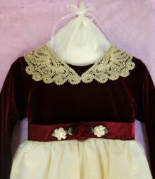 FSL Battenberg Lace Collar for a Girl