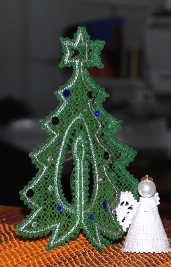 FSL Battenberg Christmas Tree Ornament